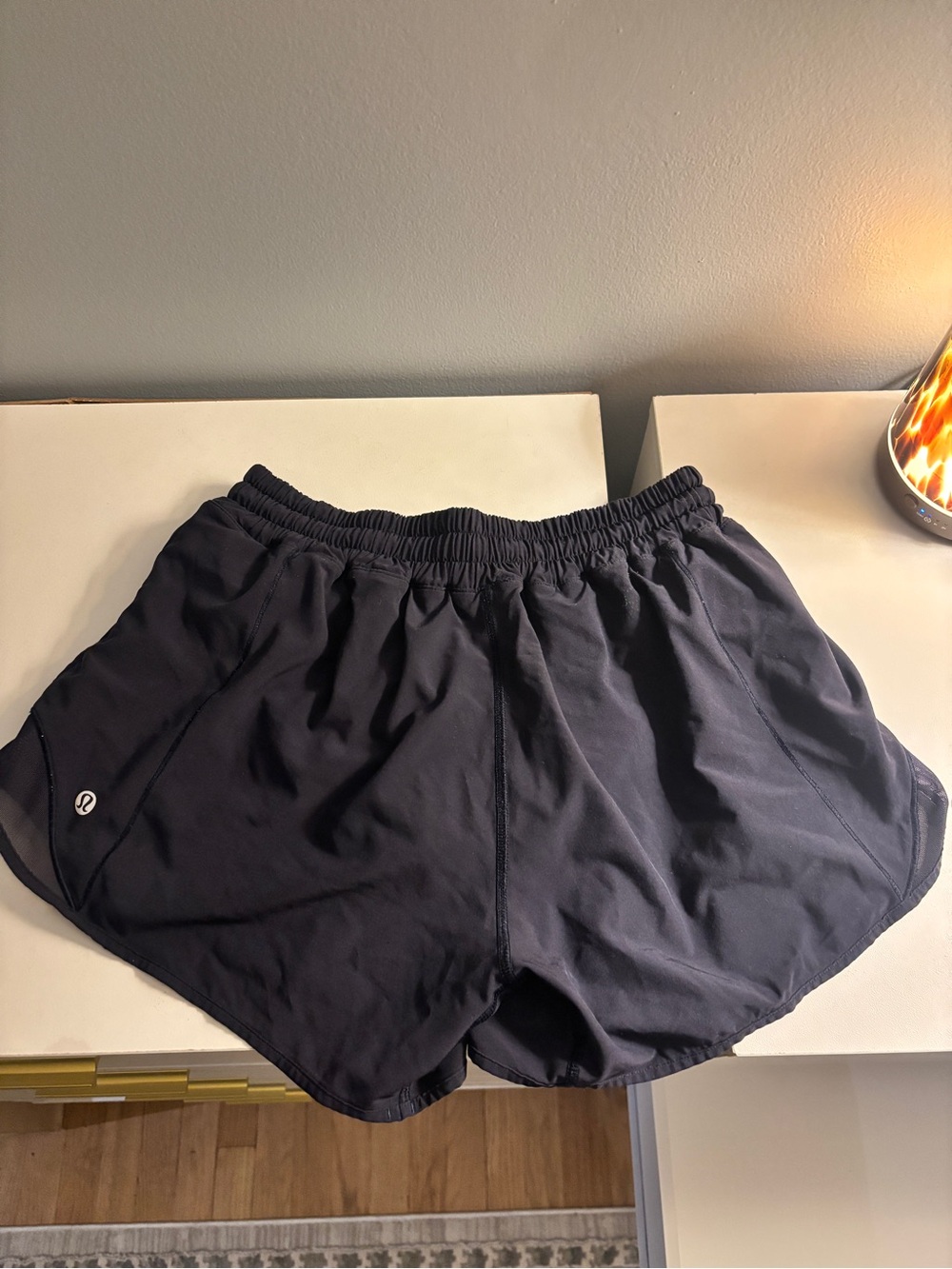 lululemon athletica Navy Blue Women's Athletic Shorts Hotty Hot